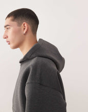 Load image into Gallery viewer, Weekday Simon zip hoodie dark grey