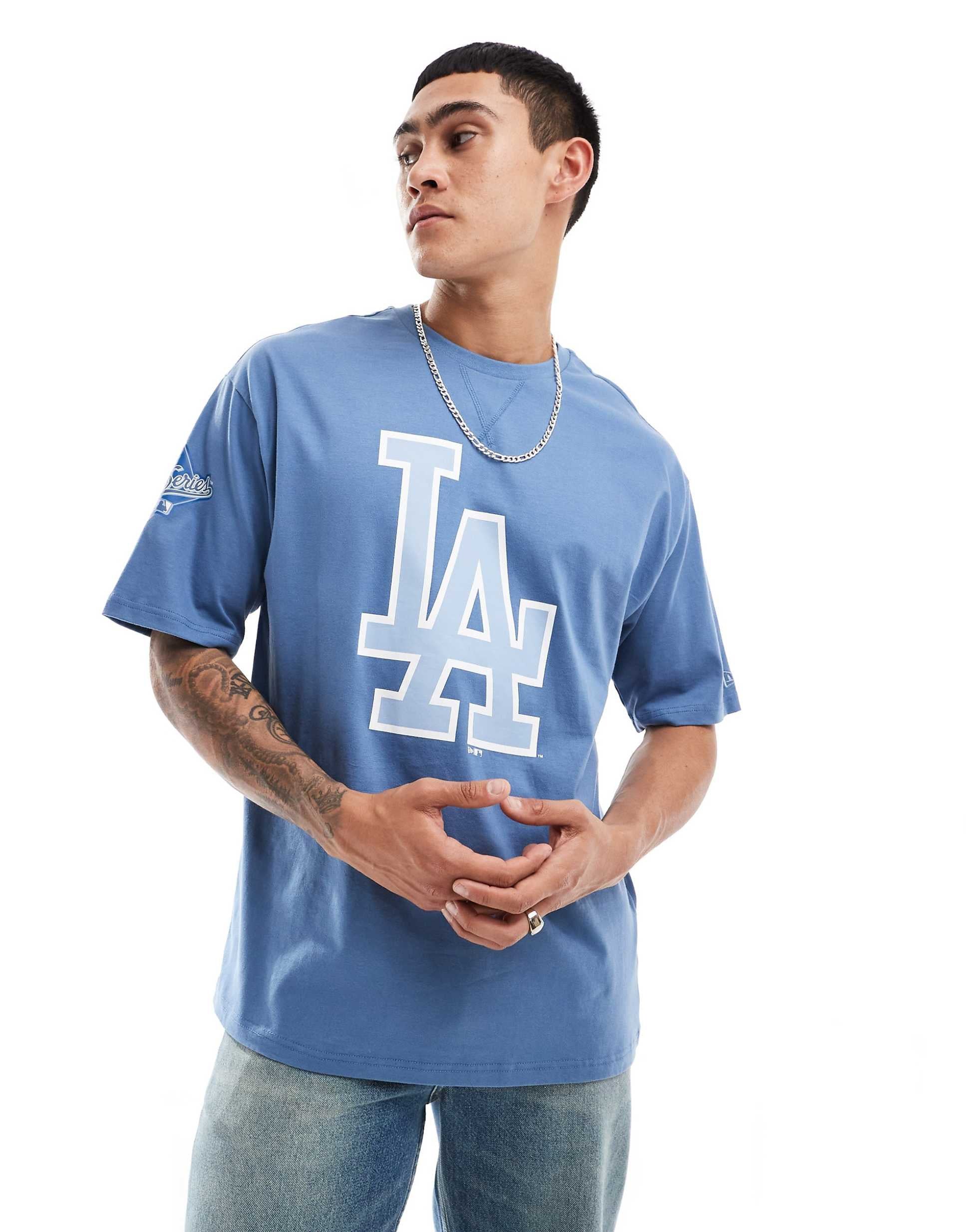 New Era Los Angeles t-shirt blue