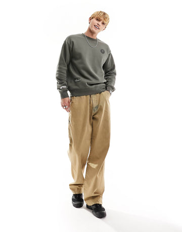 Aape By A Bathing Ape Now sweatshirt khaki