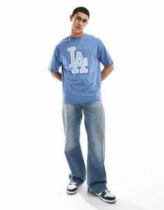 New Era Los Angeles t-shirt blue