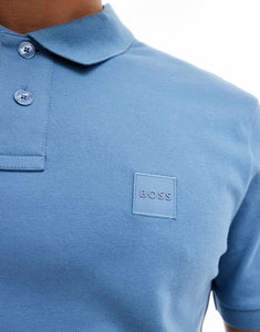 BOSS Orange passenger polo shirt blue