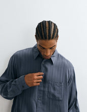 Load image into Gallery viewer, AllSaints Carlyle long sleeve shirt black