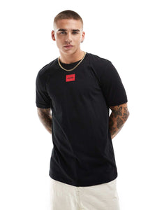 Hugo Diragolino box logo tshirt black