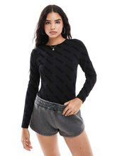 Load image into Gallery viewer, HUGO Bodywear vlocky bodysuit black