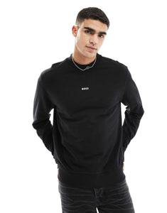 BOSS Orange Wesmall sweatshirt black