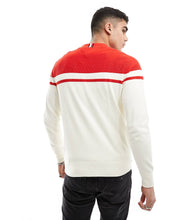 Load image into Gallery viewer, Tommy Hilfiger colourblock graphic jumper cream