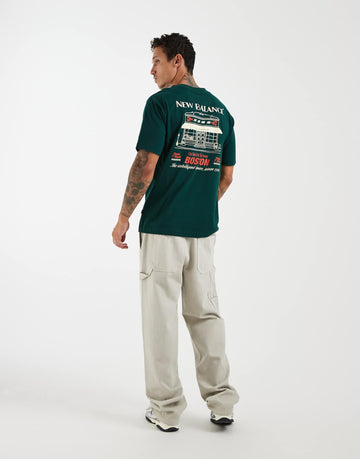 New Balance grab a bite Boston graphic t-shirt green.
