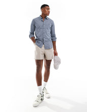 Load image into Gallery viewer, BOSS Orange slim fit jersey shirt navy