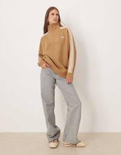 Load image into Gallery viewer, adidas Originals funnel neck sweat beige