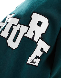 The Couture Club applique sweatshirt dark green