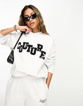 Load image into Gallery viewer, The Couture Club co-ord sweatshirt grey