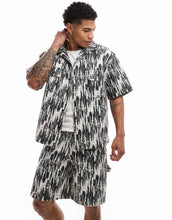 Load image into Gallery viewer, Sixth June co-ord abstract oversized shirt multi