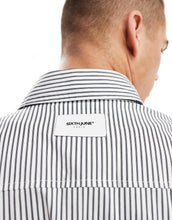 Load image into Gallery viewer, Sixth June oversized stripe shirt blue