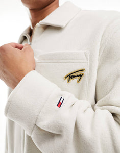 Tommy Jeans signature fleece beige