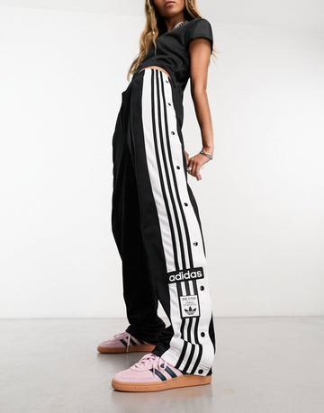 adidas Originals adibreak side popper track pants black