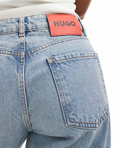 HUGO Gimine tapered jeans light wash