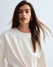 Load image into Gallery viewer, ARRANGE t-shirt with tie waist detail stone