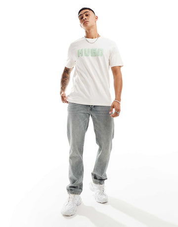 HUGO Red Daqerio t-shirt off white