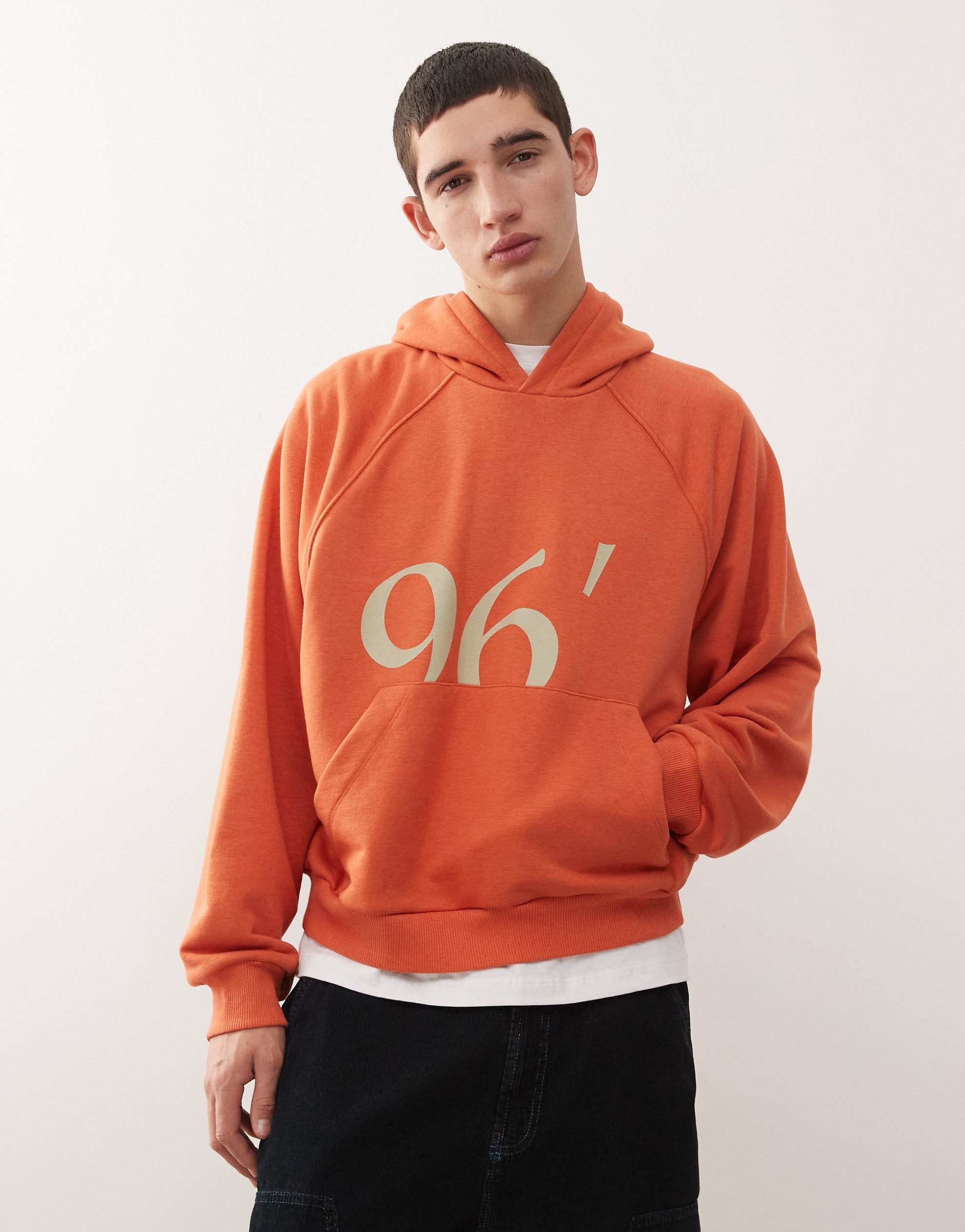 Reclaimed Vintage raglan sleeve oversized hoodie