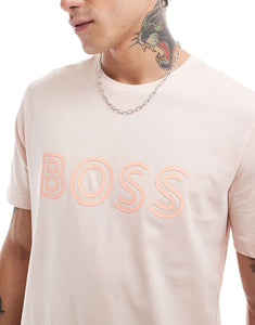 BOSS GREEN tee 1 t-shirt light orange