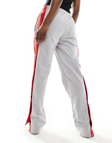 adidas Originals Adibreak track pants grey red