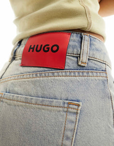 HUGO 937 straight leg jeans light wash