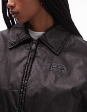 Load image into Gallery viewer, Tommy Jeans slick look bomber jacket black
