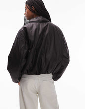 Load image into Gallery viewer, Tommy Jeans slick look bomber jacket black