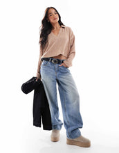 Load image into Gallery viewer, Miss Selfridge sleeve top biscuit