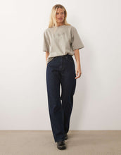 Load image into Gallery viewer, BOSS Orange script logo t-shirt light khaki