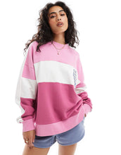 Load image into Gallery viewer, HUGO Blue slouchy knitted jumper pink