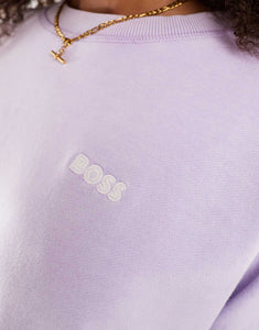 Boss oversized sweat lilac