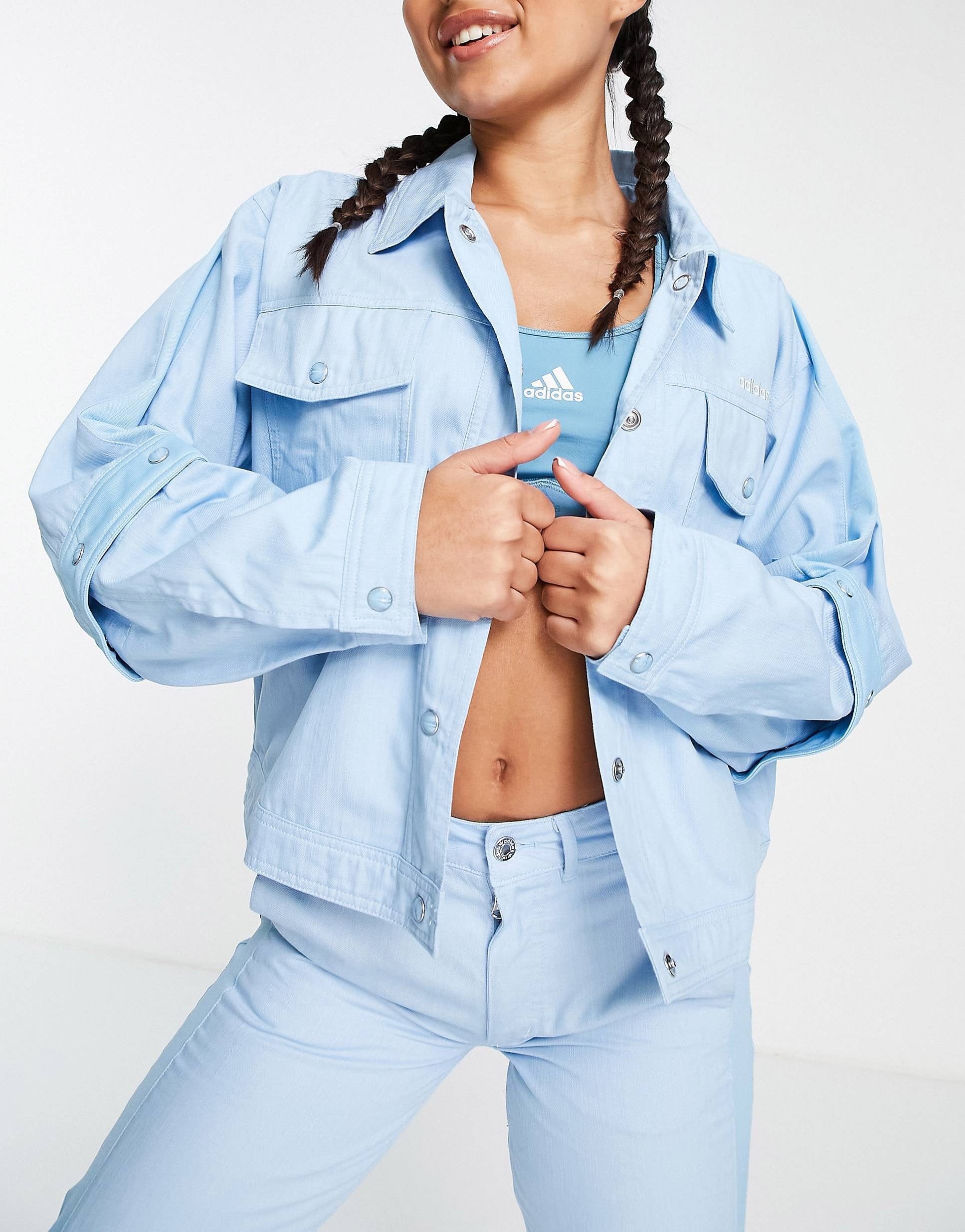 adidas Originals denim jacket blue n shpishop
