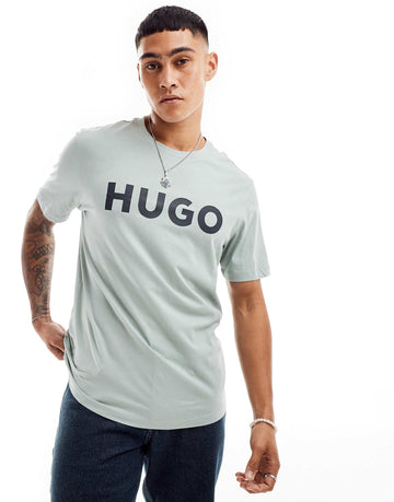 HUGO Red dulivio t-shirt light blue