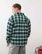 Load image into Gallery viewer, Obey bigwig hugo check shirt green