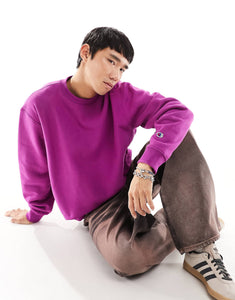 Champion crew neck sweat purple