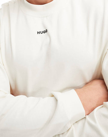 HUGO Daposo relaxed fit white