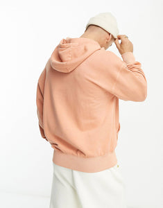 HUGO Darez hoodie washed orange