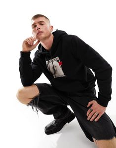 HUGO Dreef hoodie black