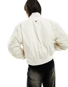Tommy Jeans classic bomber jacket off white