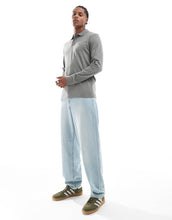 Load image into Gallery viewer, BOSS Orange passerby long sleeve polo shirt grey