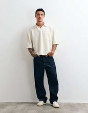 Load image into Gallery viewer, DESIGN oversized 3/4 length sleeve textured fabric beige.
