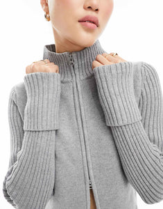 Weekday Winona cardigan Grey