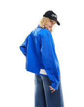 Load image into Gallery viewer, adidas Originals x Ksenia Schnaider denim trucker jacket blue