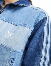 Load image into Gallery viewer, adidas Originals x Ksenia Schnaider patchwork denim track top