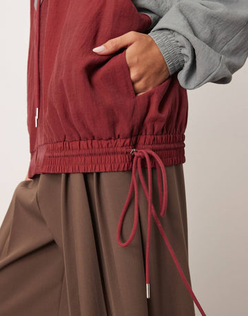 ARRANGE track jacket colourblock