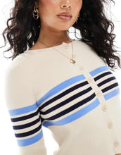 Load image into Gallery viewer, Monki cropped cardigan beige