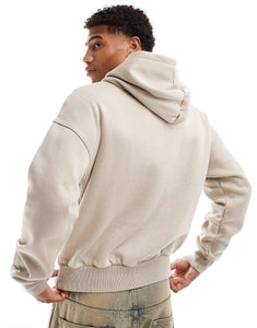 ADPT Oversized hoodie beige