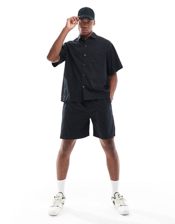 Selected Homme co-ord black