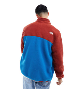 The North Face Yumiori zip up fleece blue red